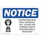 Signmission OSHA Sign, Respirator With Hepa Cartridge With, 14in X 10in Rigid Plastic, 14" W, 10" H, Landscape OS-NS-P-1014-L-18056 - alternate 1